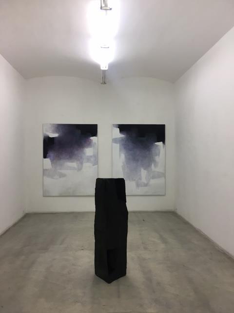 Walter Vopava, Ausstellungsansicht, Galerie kunstbuero, 2017